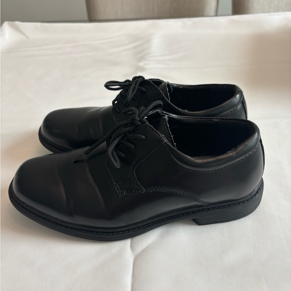 Stacy Adams Black Leather Oxford Lace Up Size 5 Dress Shoes